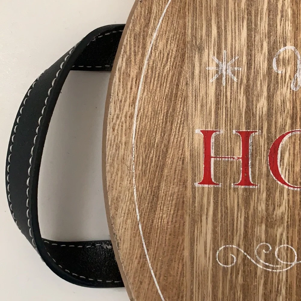 Christmas Hot Cocoa Target Bullseye 2022 Edition Wood Tray.